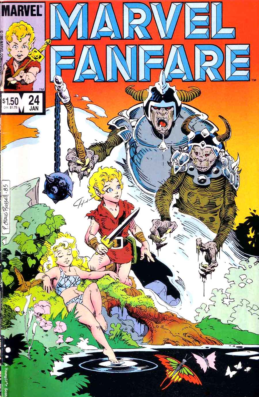 Marvel Fanfare #24 cover