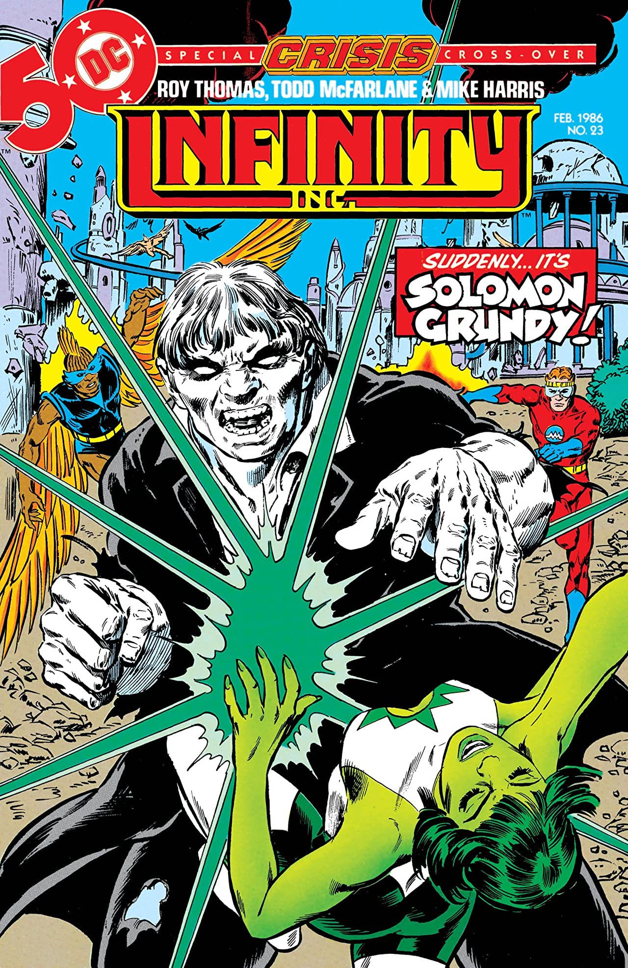 Infinity, Inc. #23 cover