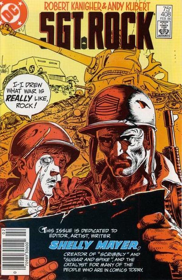 Sgt. Rock #408 cover