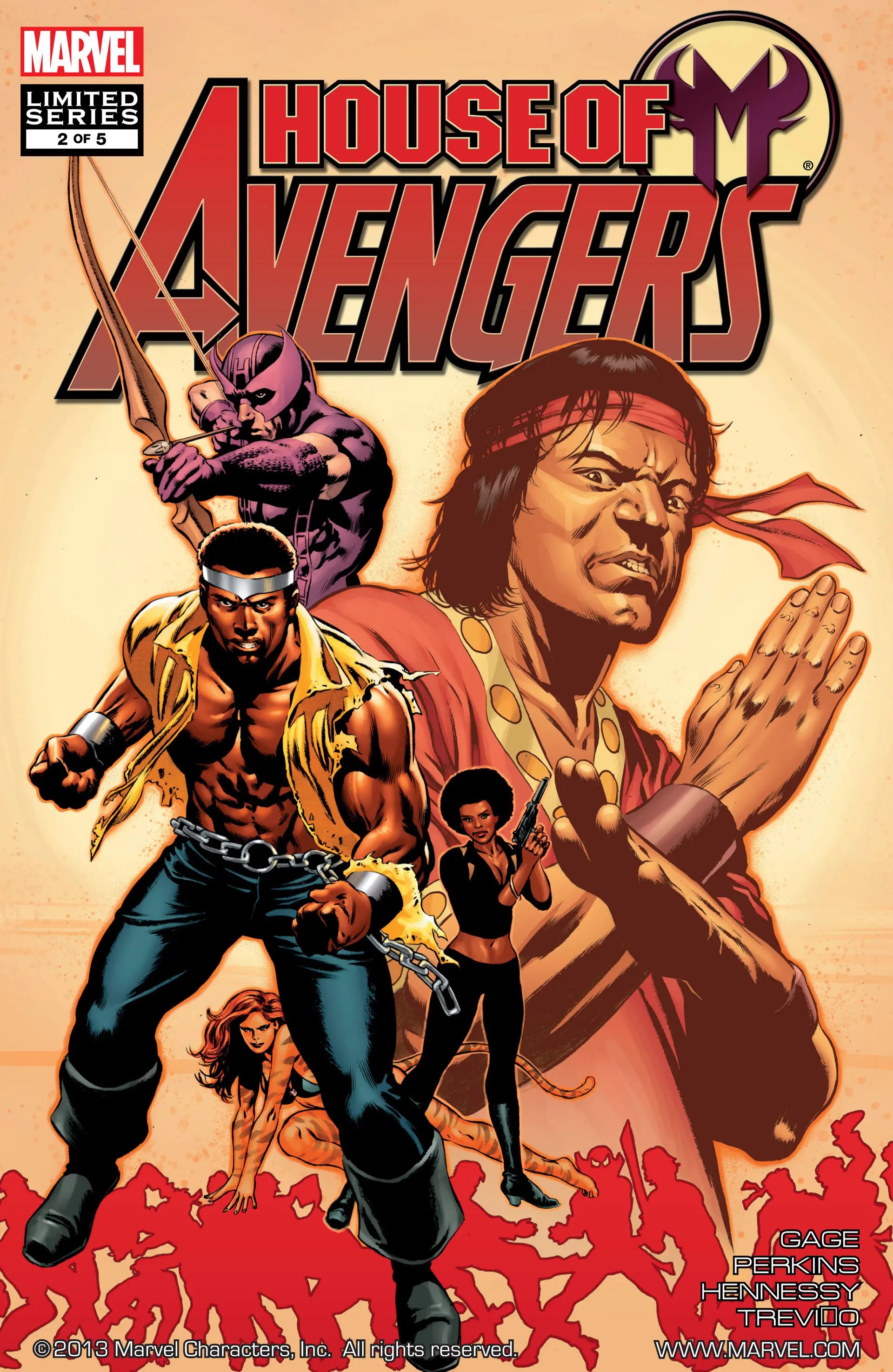 House of M: Avengers #2 cover
