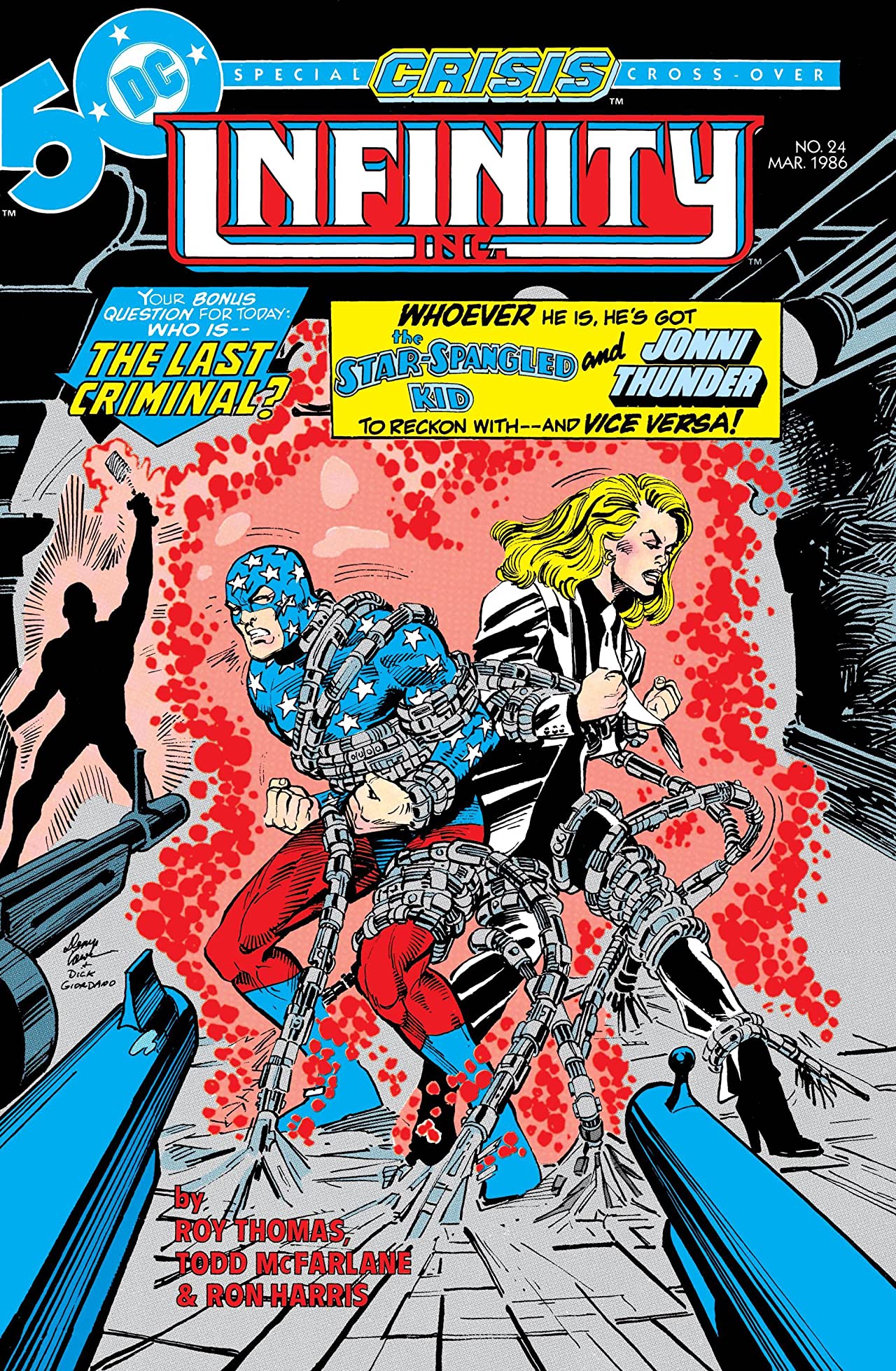 Infinity, Inc. #24 cover