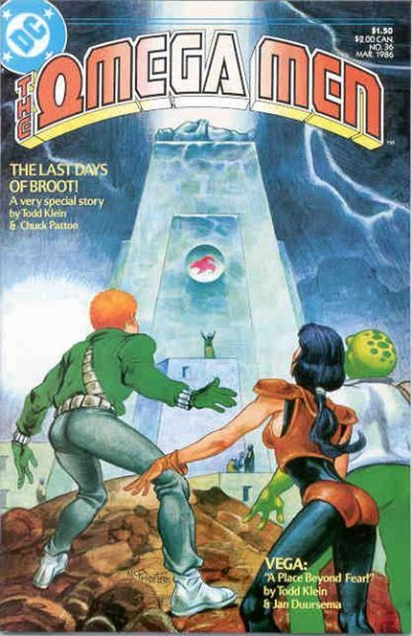 The Omega Men #36 cover