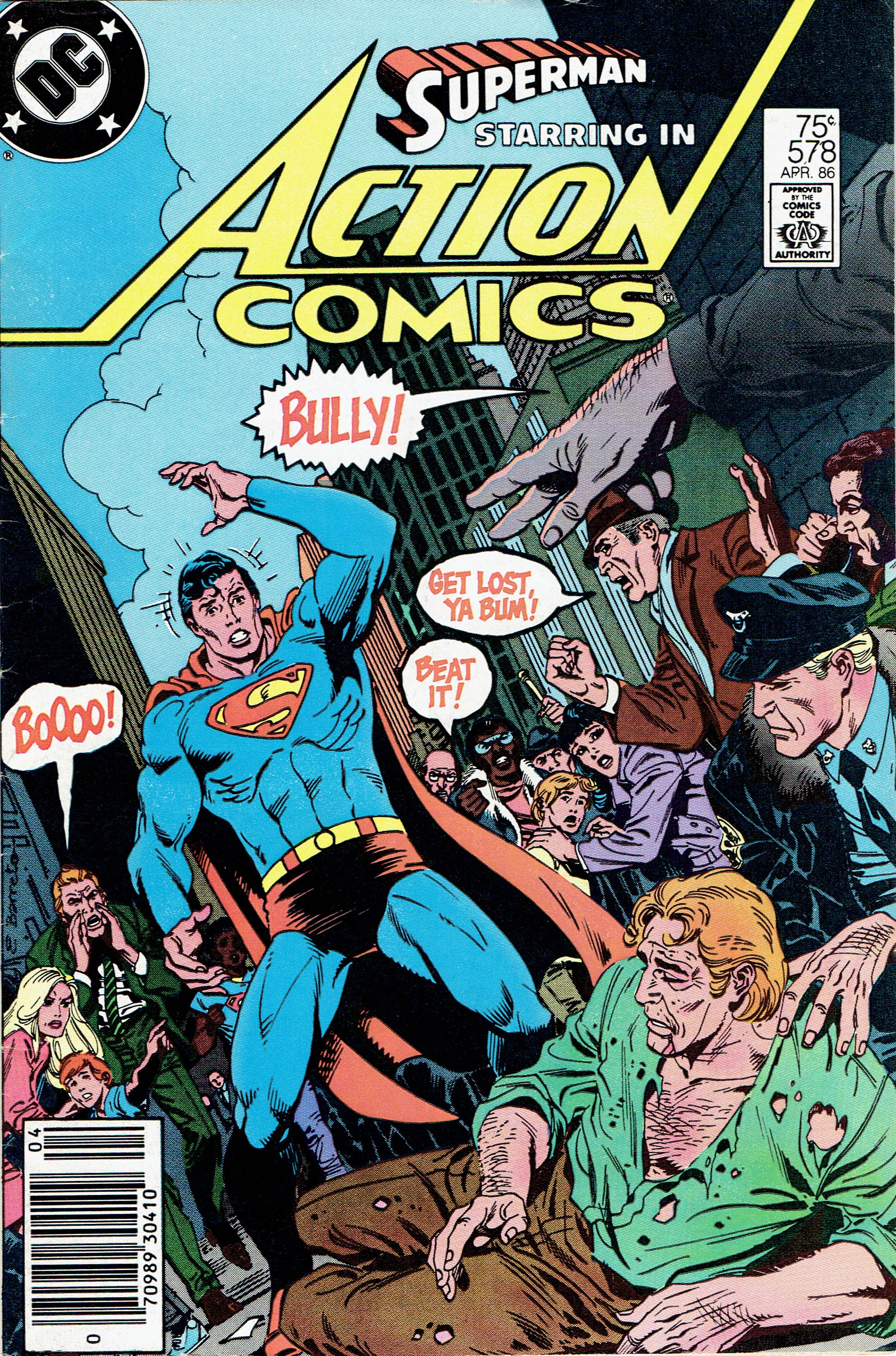 Action Comics #578 cover