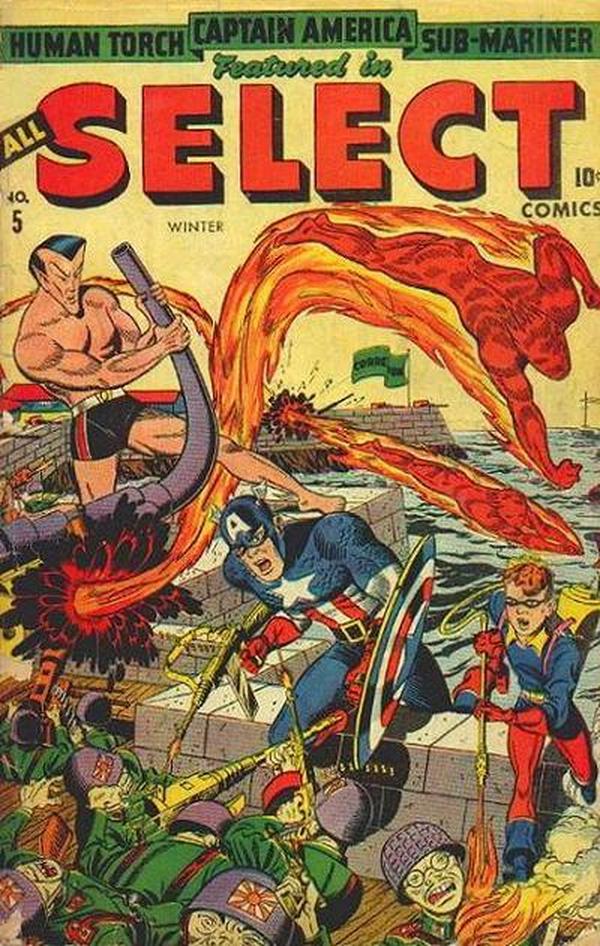 All Select Comics #5 cover