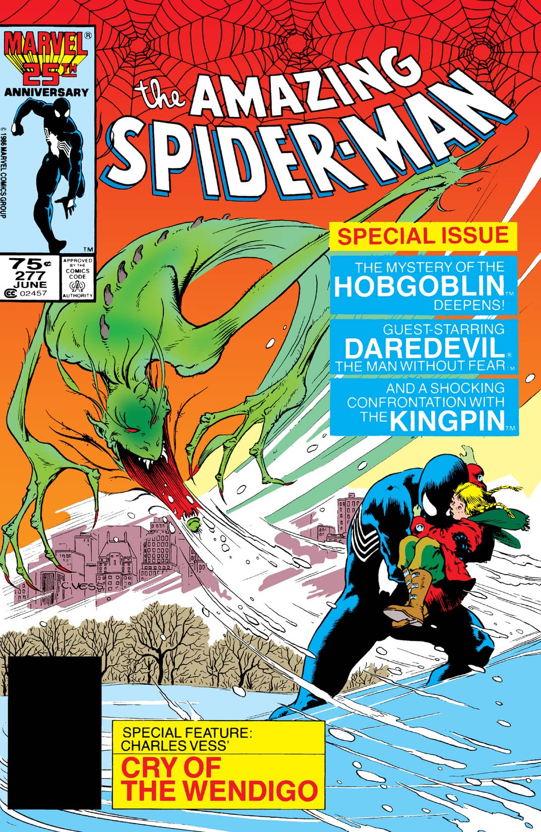 The Amazing Spider-Man #277 cover