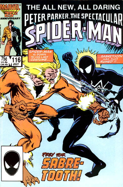 The Spectacular Spider-Man #116 cover