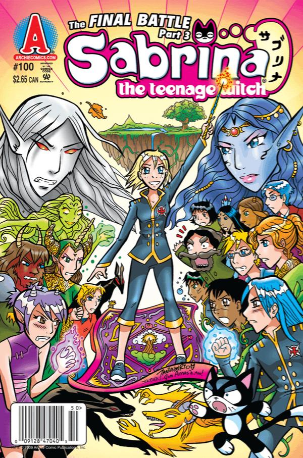 Sabrina the Teenage Witch #100 cover
