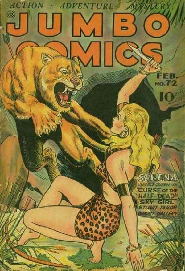 Jumbo Comics #72 cover