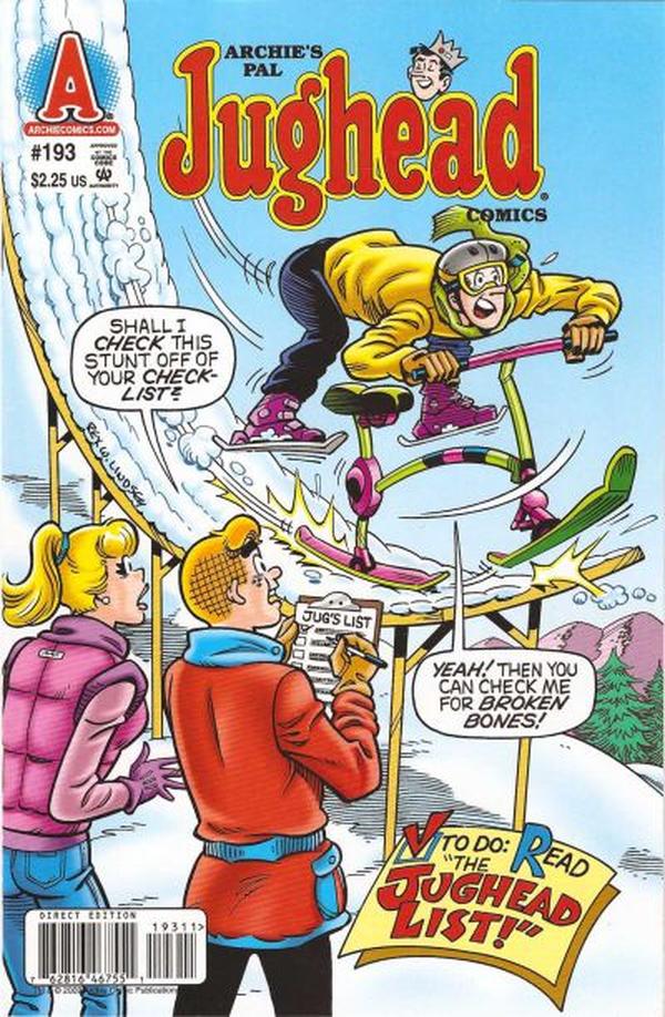 Archie's Pal Jughead Comics #193 cover