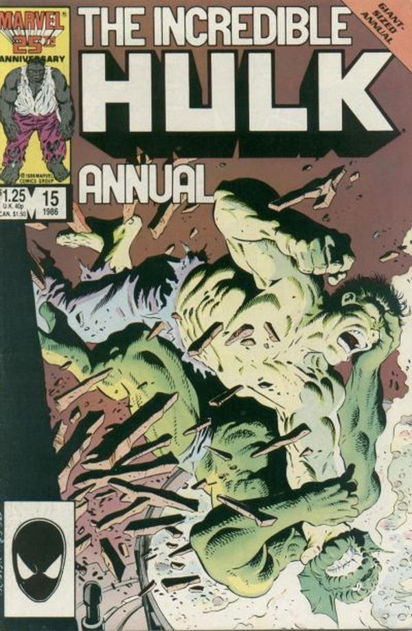 The Incredible Hulk Annual #15 cover