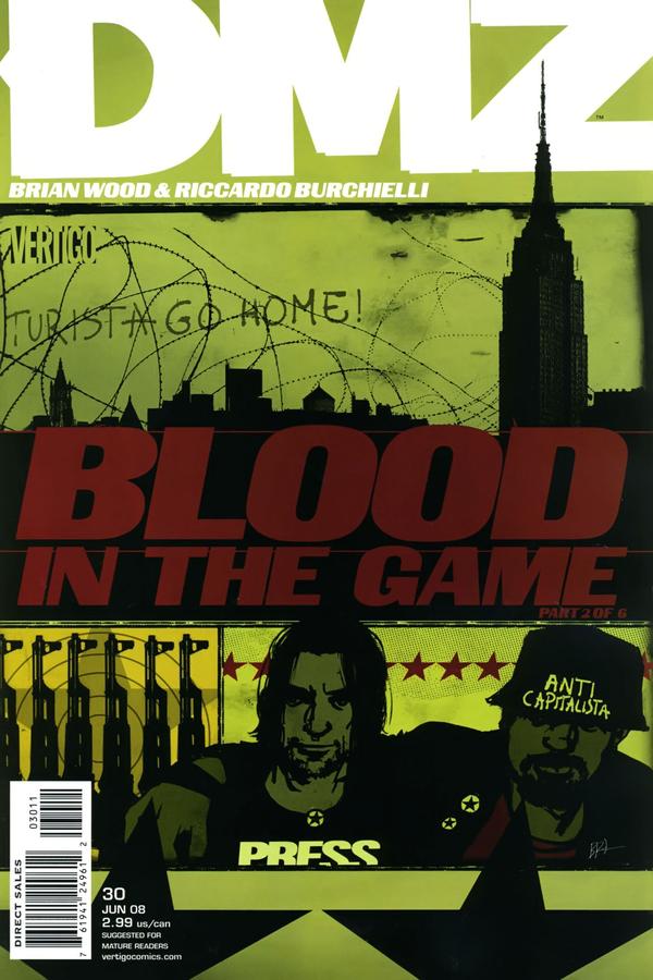 DMZ #30 cover