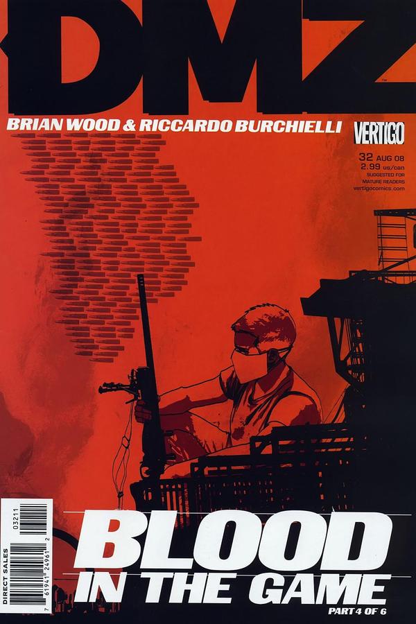 DMZ #32 cover