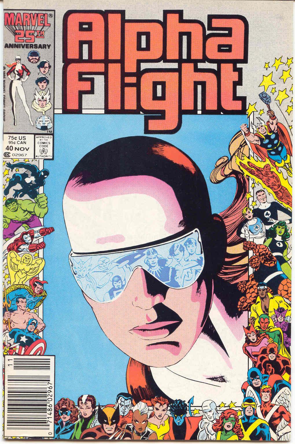 Alpha Flight #40 cover