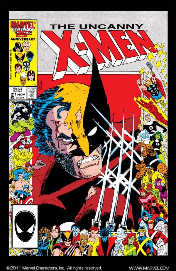 The Uncanny X-Men #211 cover