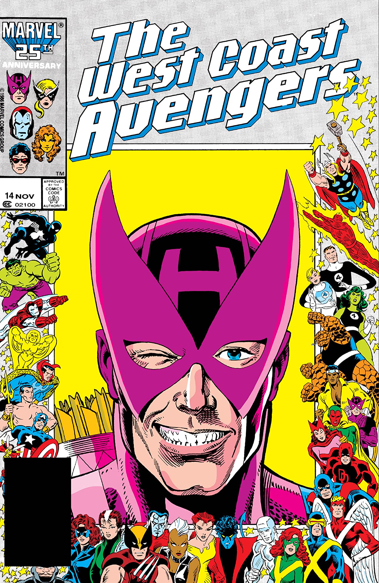West Coast Avengers #14 cover