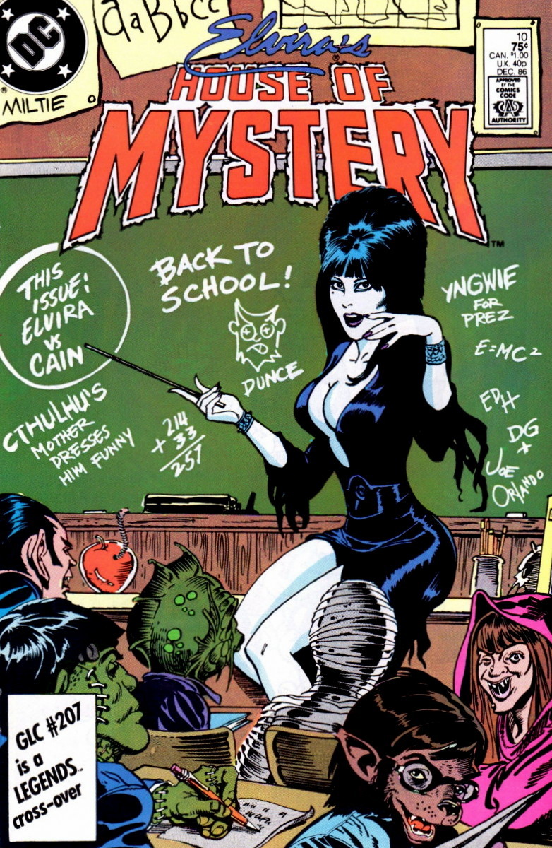 Elvira's House of Mystery #10