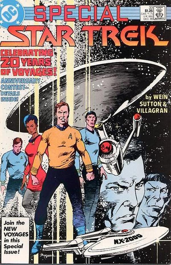 Star Trek #33 cover