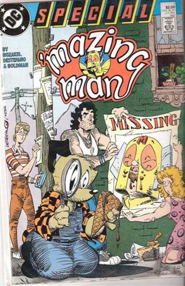'Mazing Man Special #1 cover