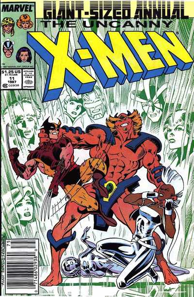 X-Men Annual #11 cover