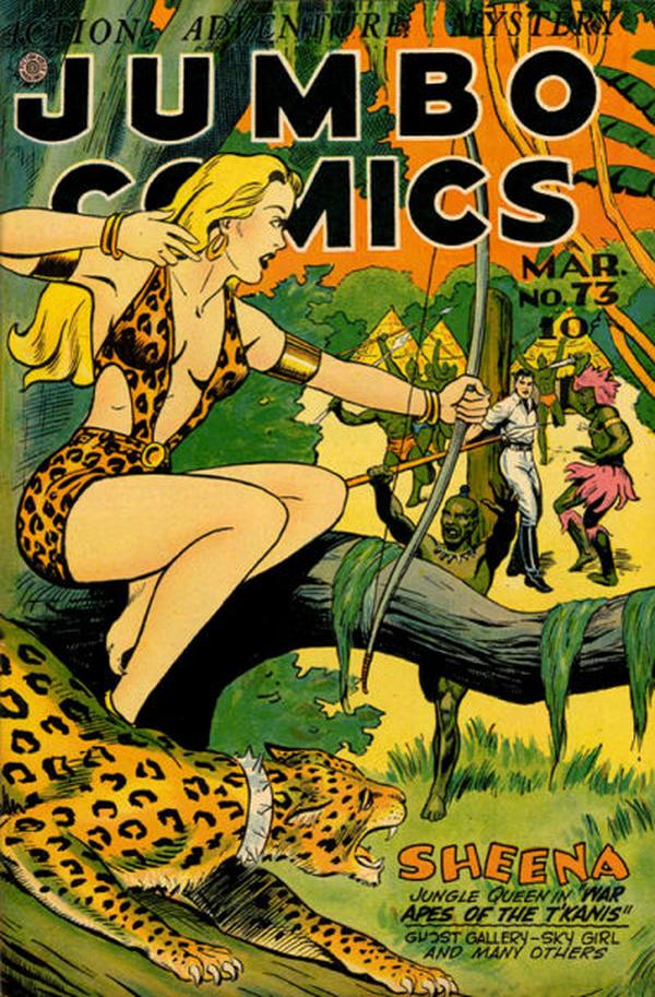 Jumbo Comics #73 cover
