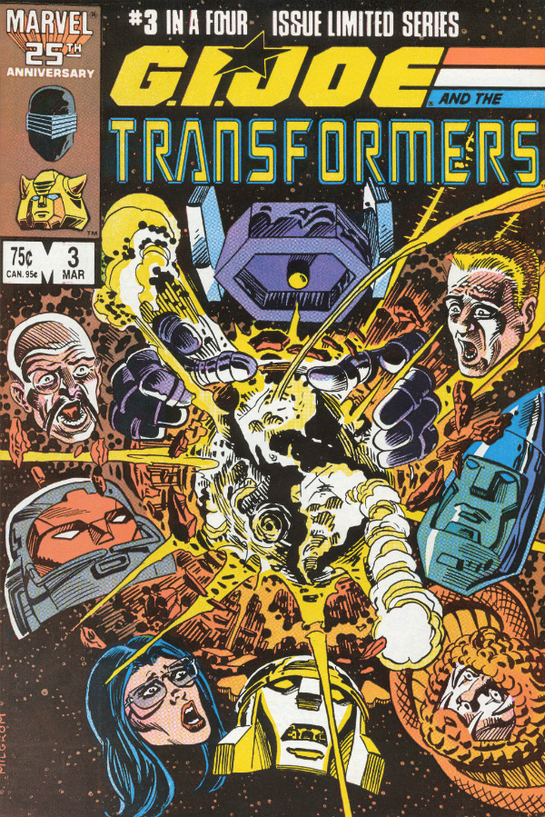 G.I. Joe and the Transformers #3 cover