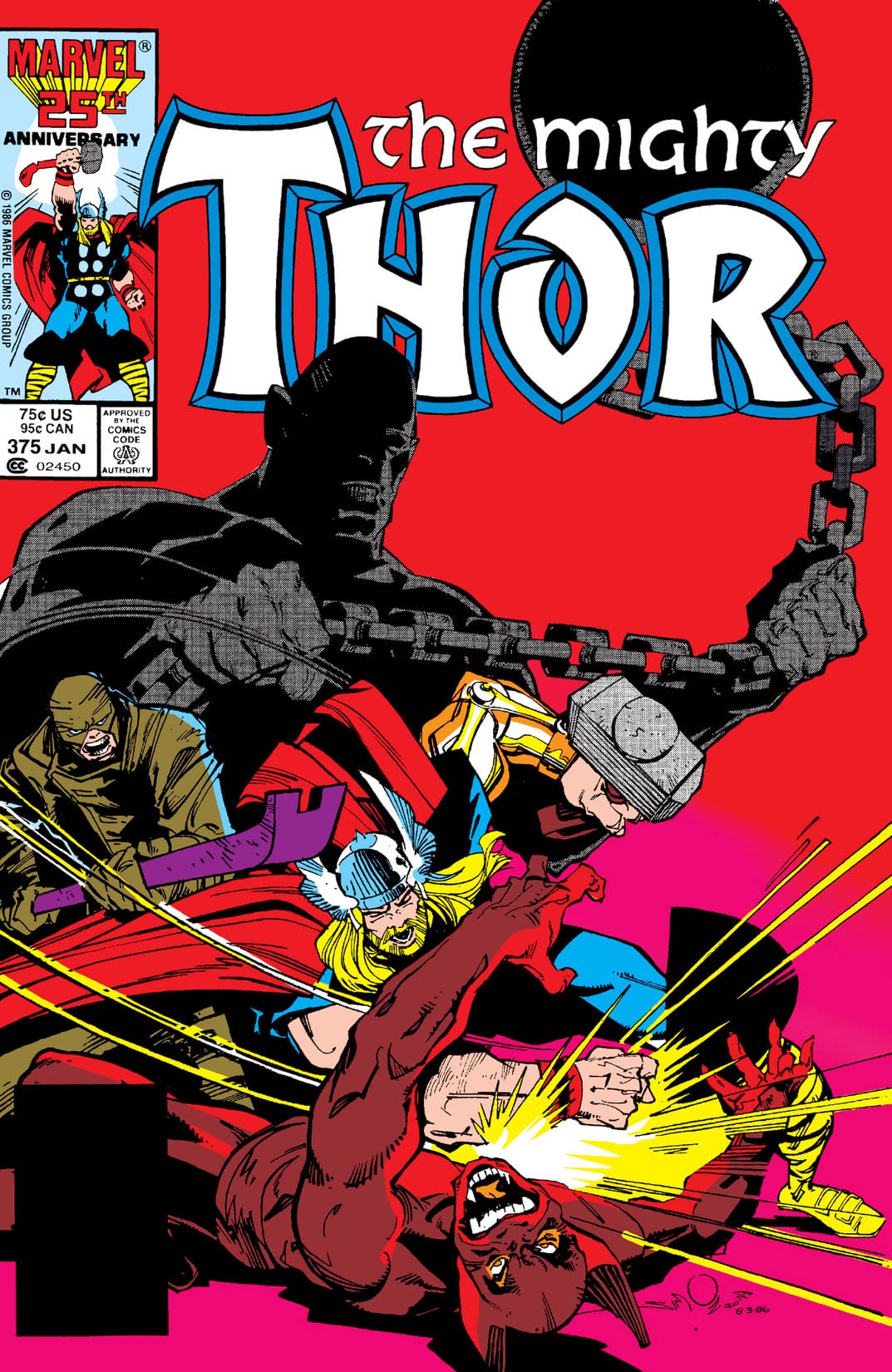 Thor #375 cover