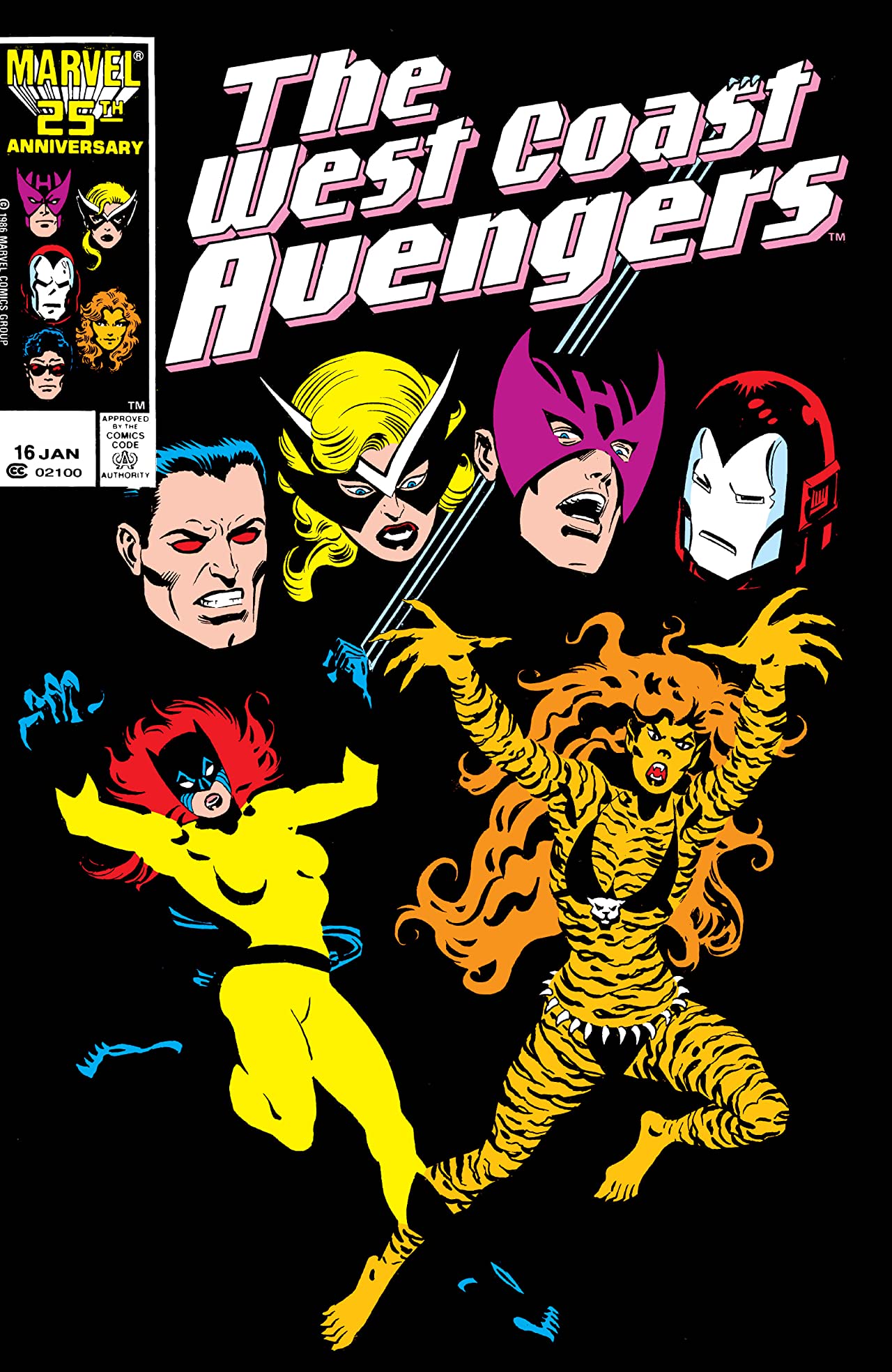 West Coast Avengers #16 cover