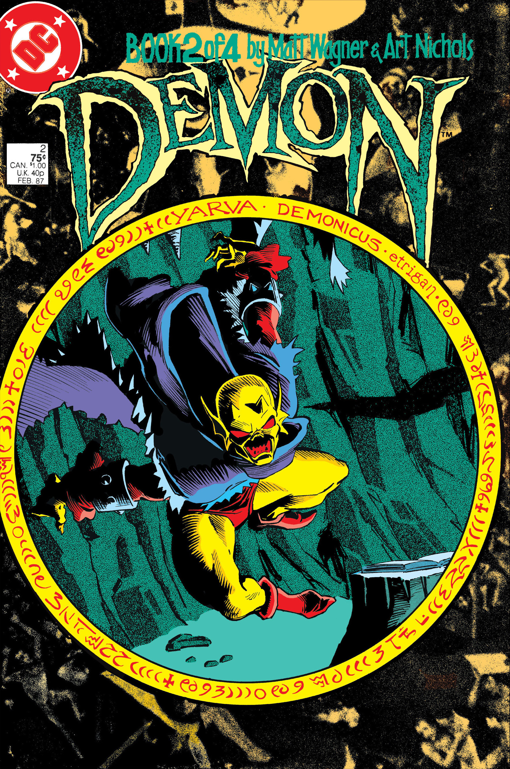 The Demon #2 cover