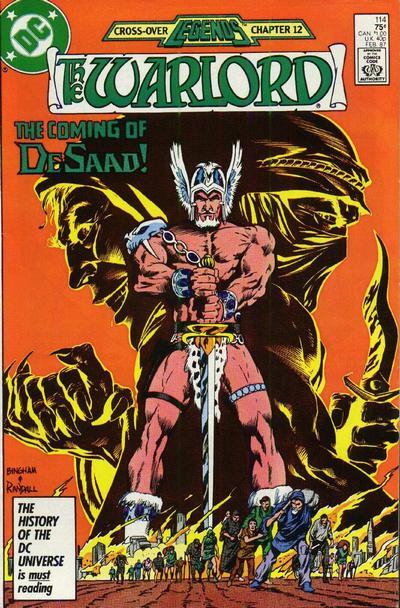 Warlord #114 cover