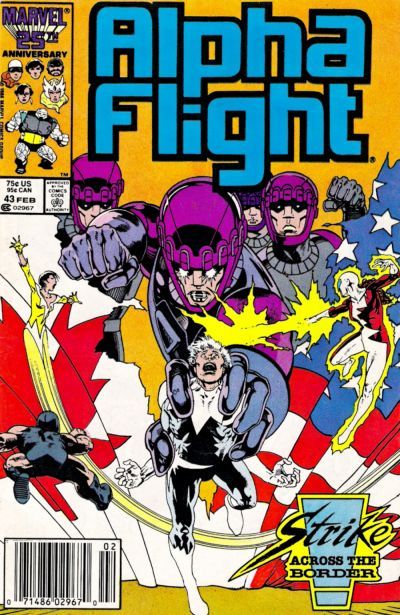 Alpha Flight #43 cover