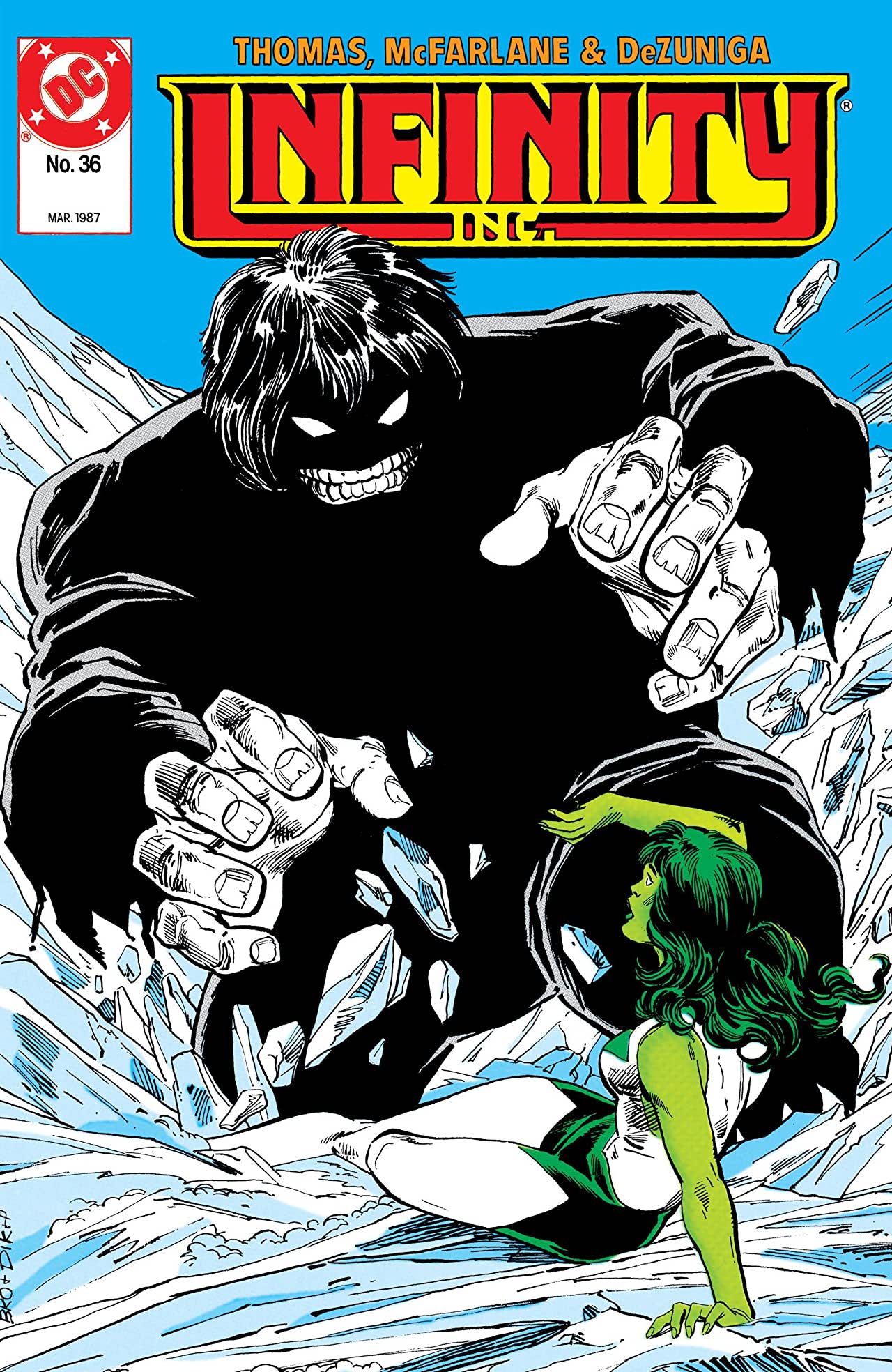 Infinity, Inc. #36 cover