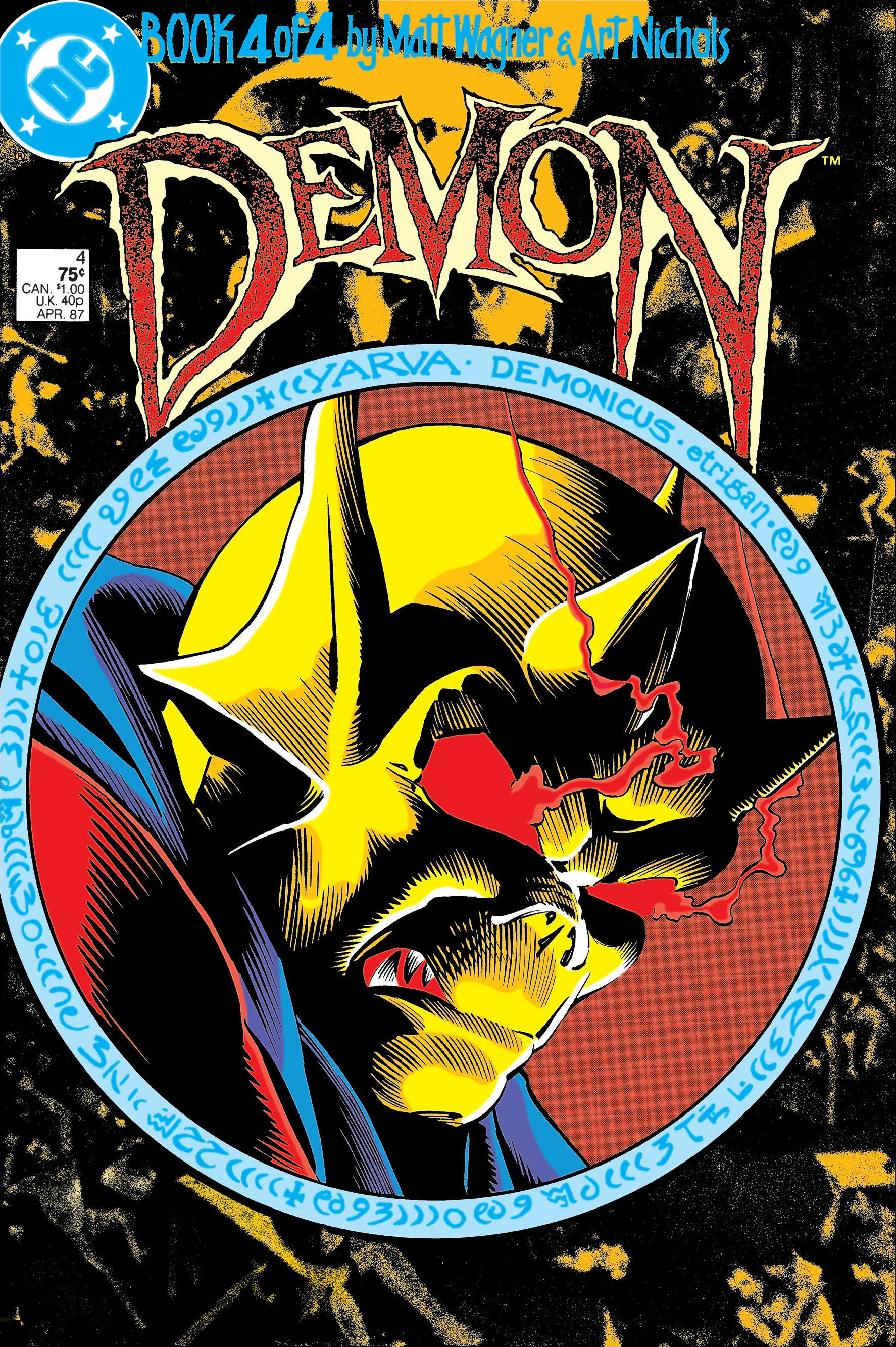 The Demon #4 cover
