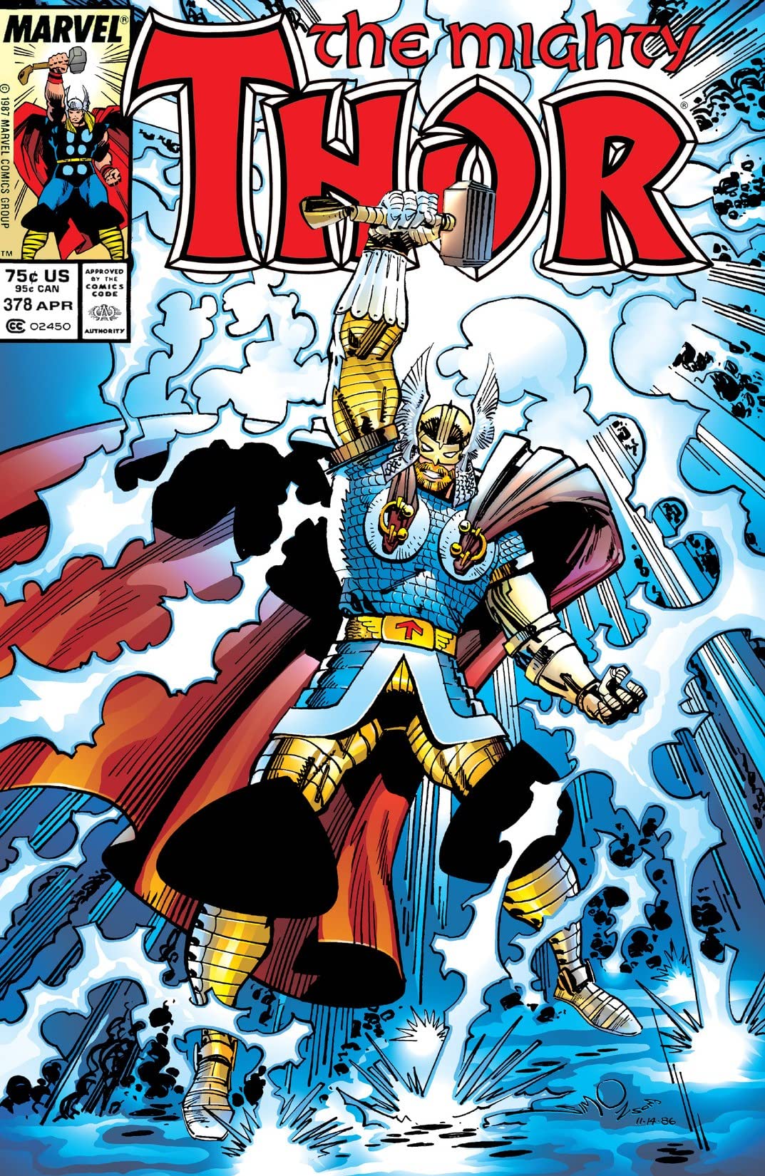 Thor #378 cover