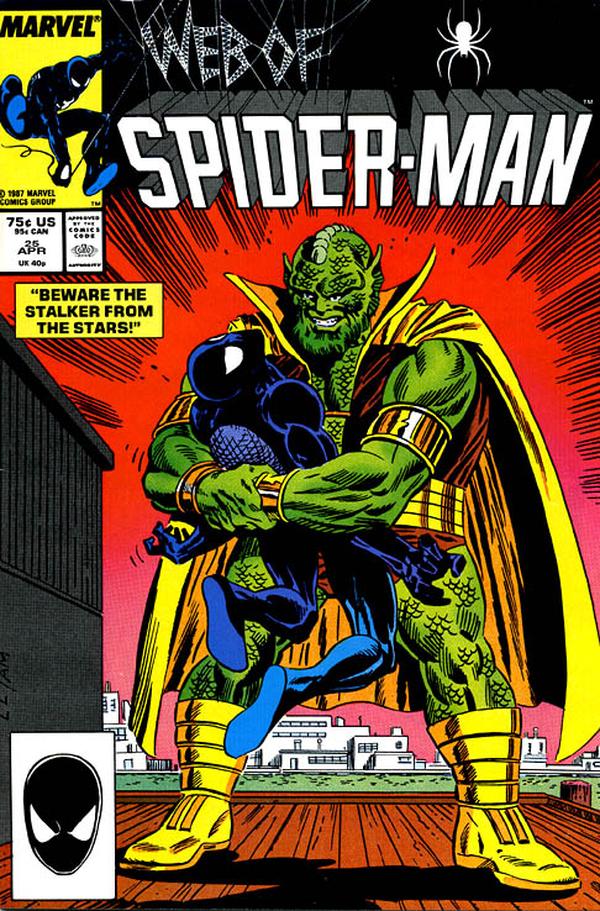Web of Spider-Man #25 cover