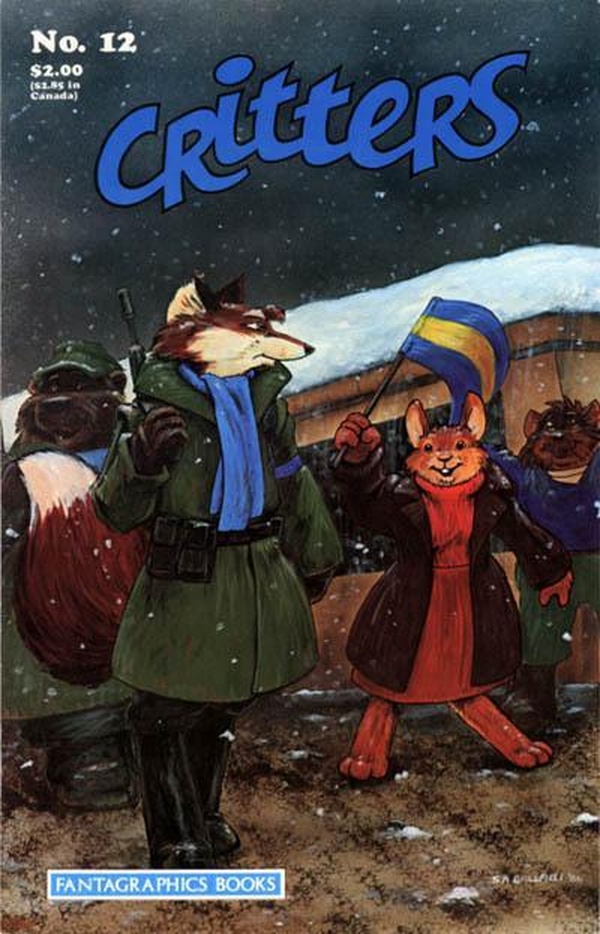 Critters #12 cover