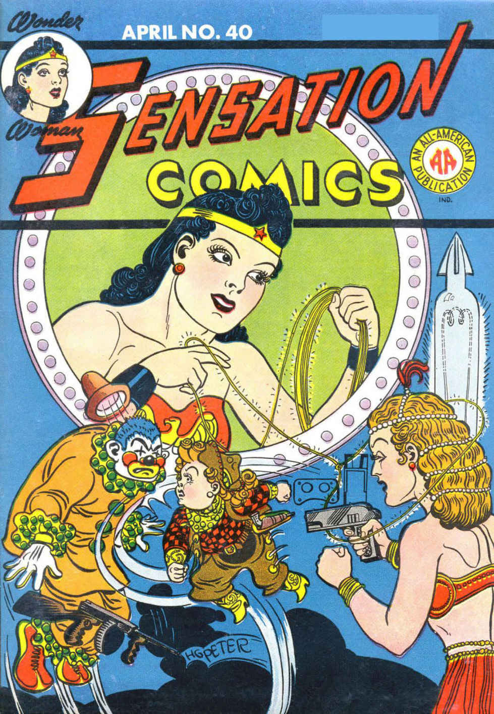 Sensation Comics #40 cover