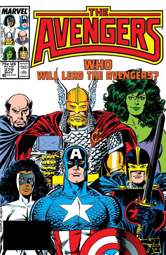 The Avengers #279 cover