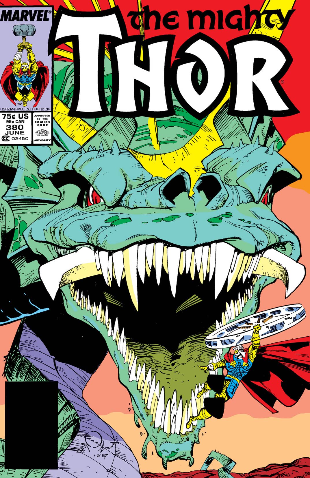 Thor #380 cover