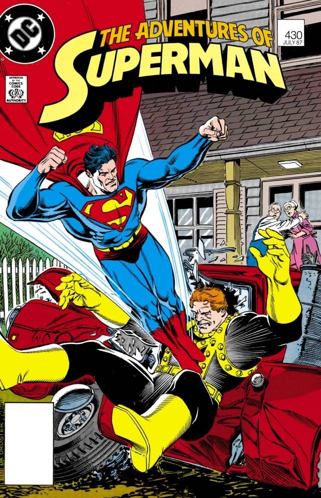 Adventures of Superman #430 cover