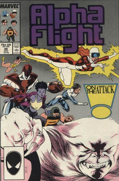 Alpha Flight #48 cover