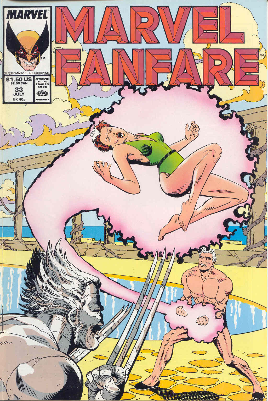 Marvel Fanfare #33 cover