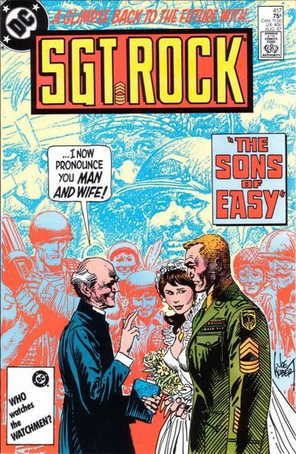 Sgt. Rock #417 cover