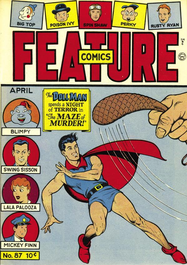 Feature Comics #87 cover