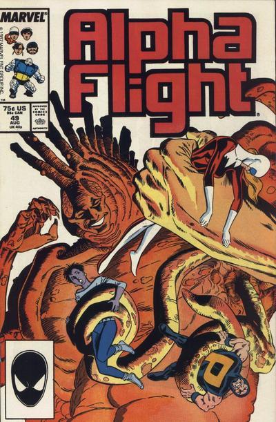 Alpha Flight #49 cover