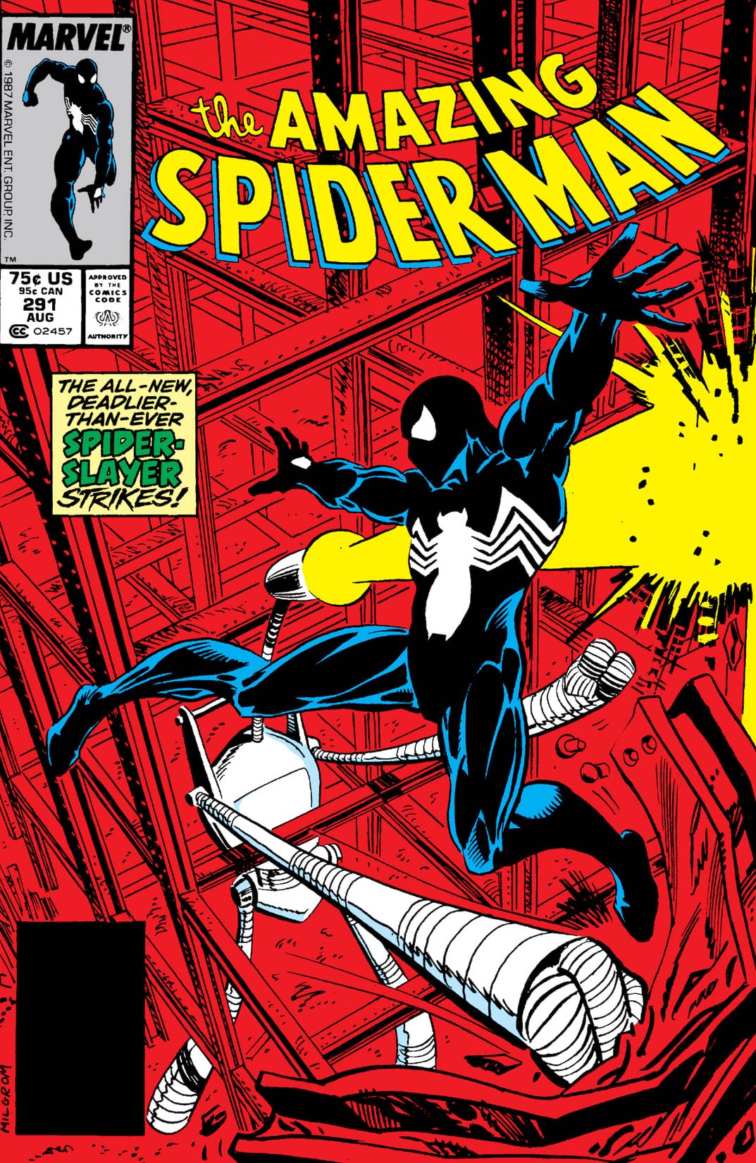 The Amazing Spider-Man #291 cover