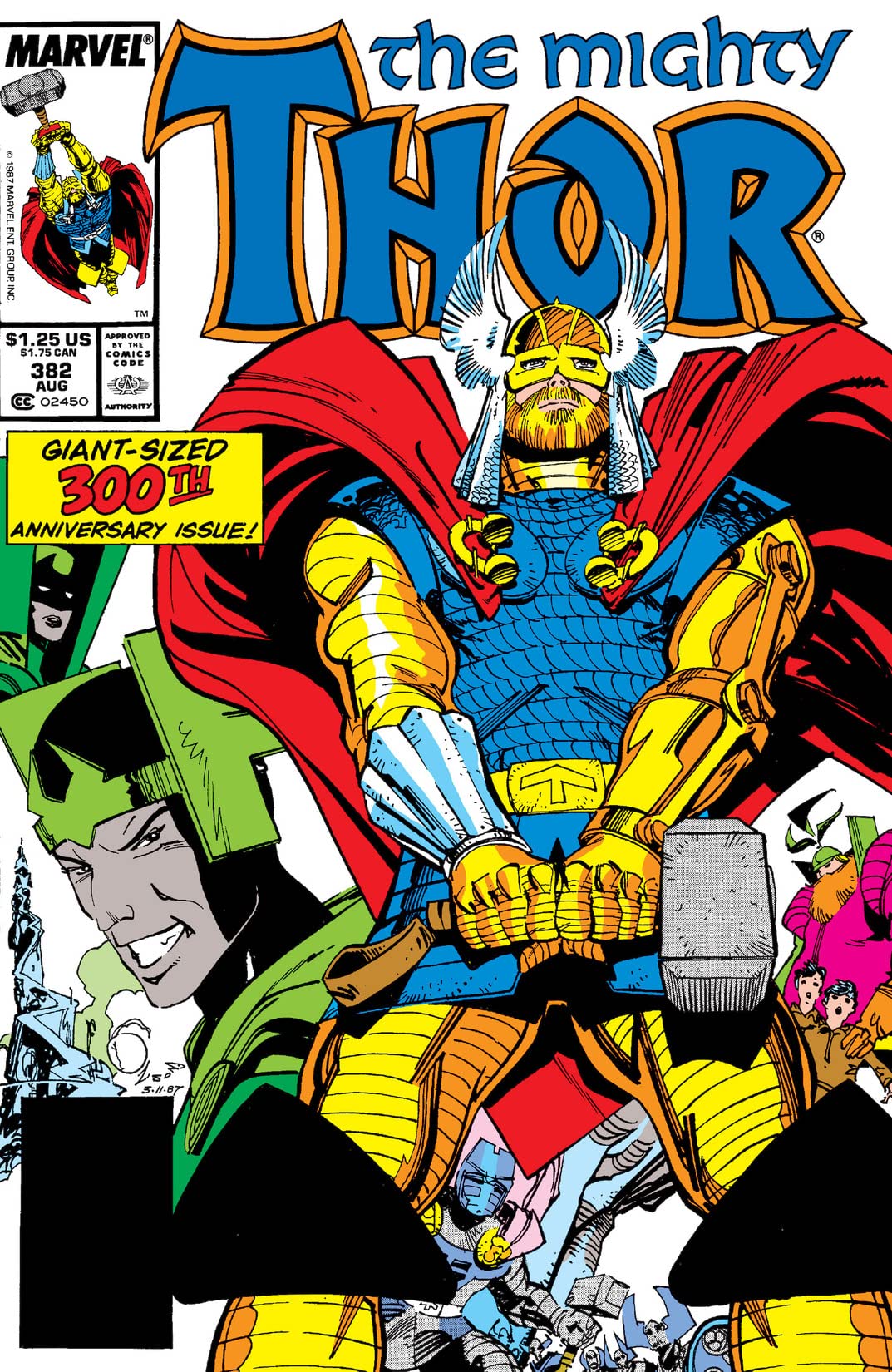 Thor #382 cover