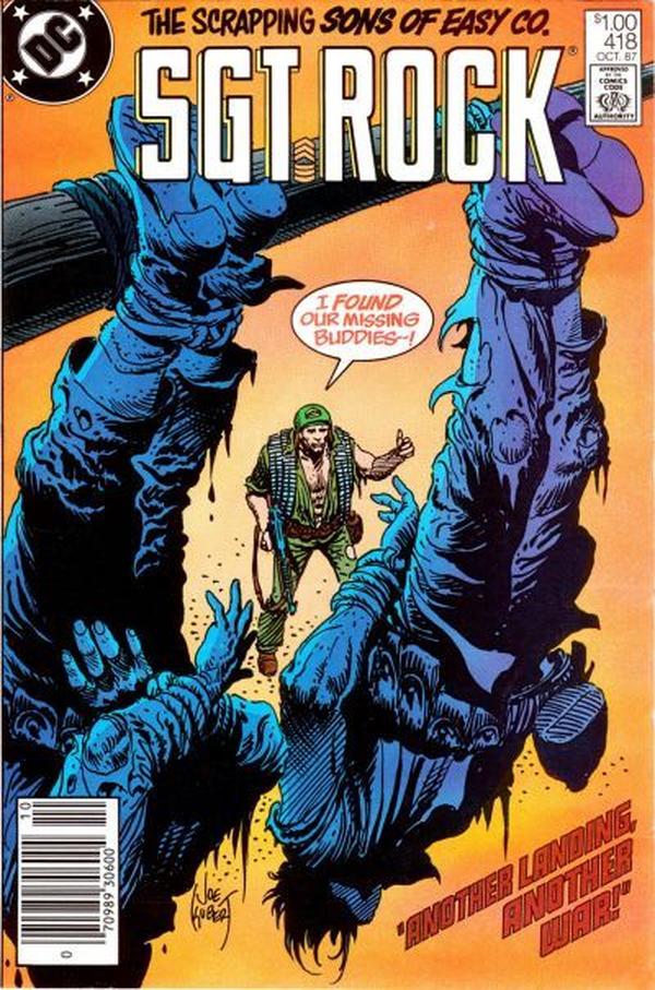 Sgt. Rock #418 cover