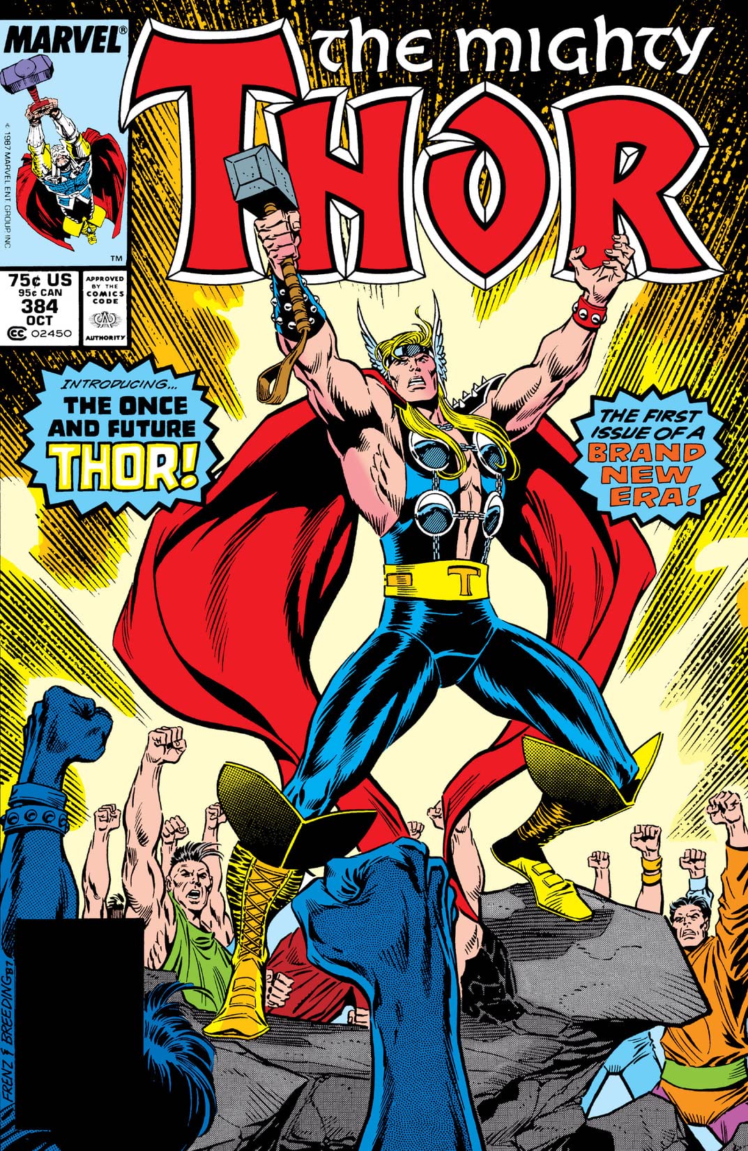Thor #384 cover