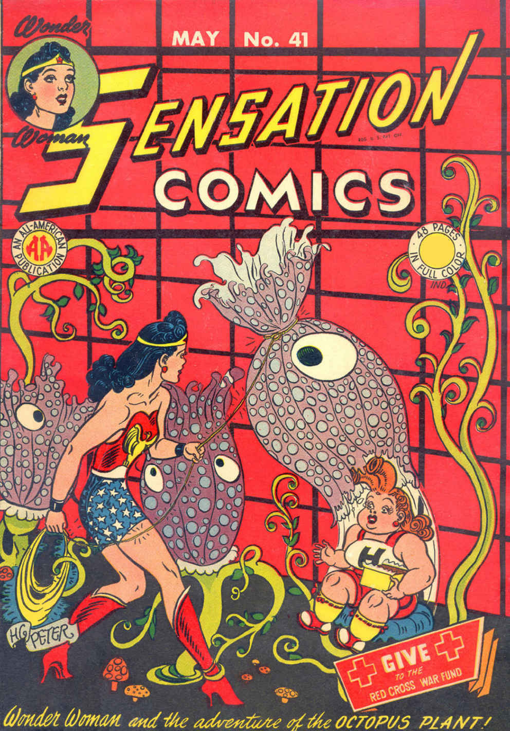 Sensation Comics #41 cover