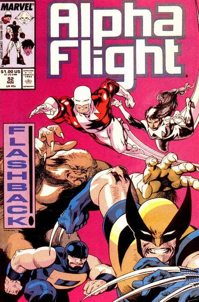 Alpha Flight #52 cover